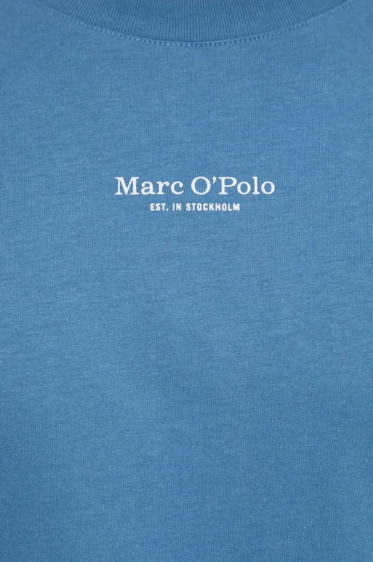 Bombažna majica z dolgimi rokavi Marc O'Polo Moški