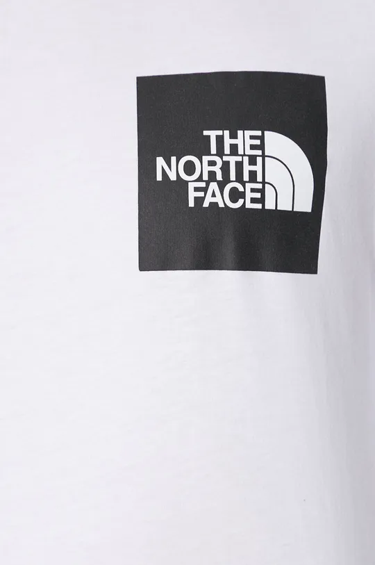 The North Face longsleeve bawełniany M L/S Fine Tee