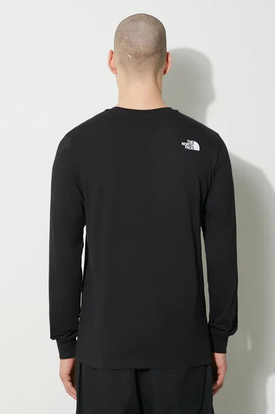 The North Face cotton longsleeve top M L/S Fine Tee 100% Cotton