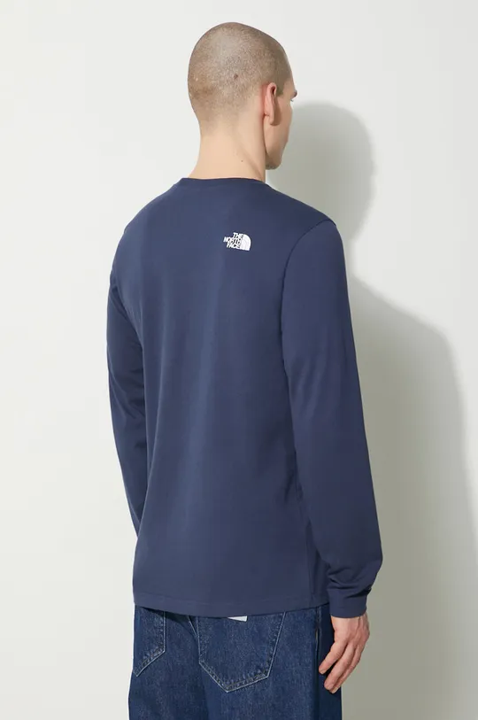 The North Face longsleeve M L/S Simple Dome Tee 60 % Bawełna, 40 % Poliester