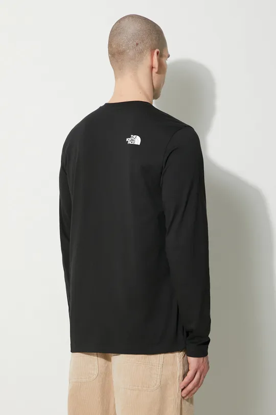 The North Face longsleeve M L/S Simple Dome Tee 60 % Bawełna, 40 % Poliester