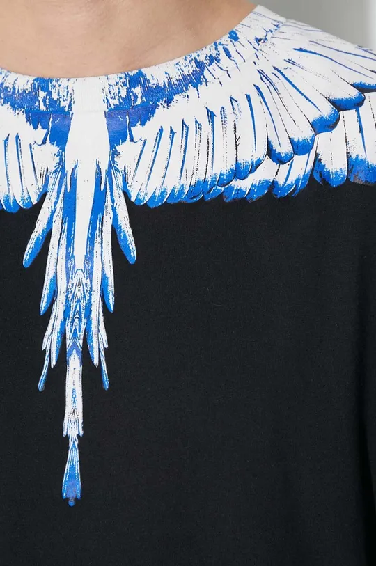 Памучна блуза с дълги ръкави Marcelo Burlon Icon Wings Regular