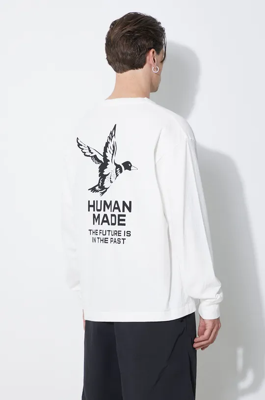 Памучна блуза с дълги ръкави Human Made Graphic Longsleeve 100% памук