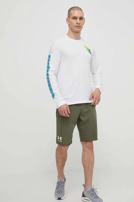 Majica dugih rukava Under Armour bijela