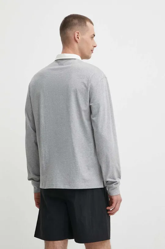 Βαμβακερή μπλούζα με μακριά μανίκια Reebok Court Sport 100% Βαμβάκι