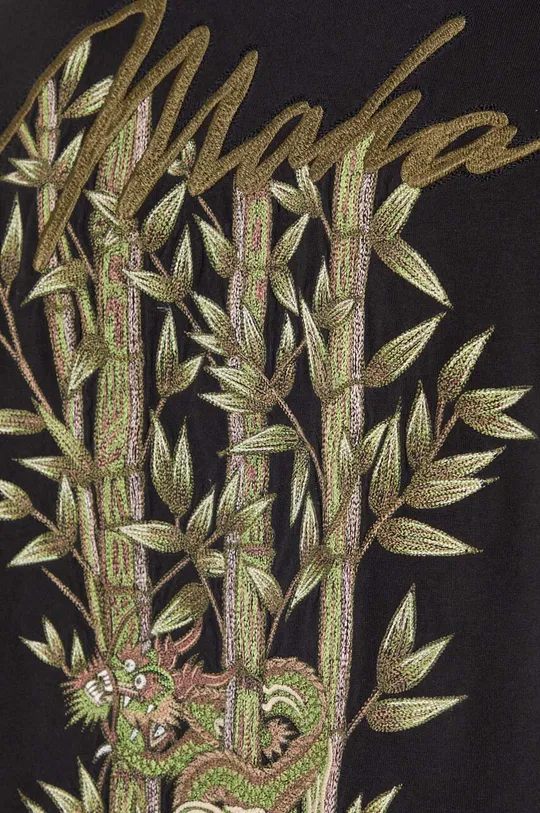 Bavlněné tričko s dlouhým rukávem Maharishi Dragon Bamboo