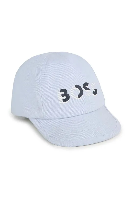 μπλε Παιδικό βαμβακερό καπέλο μπέιζμπολ BOSS Για αγόρια