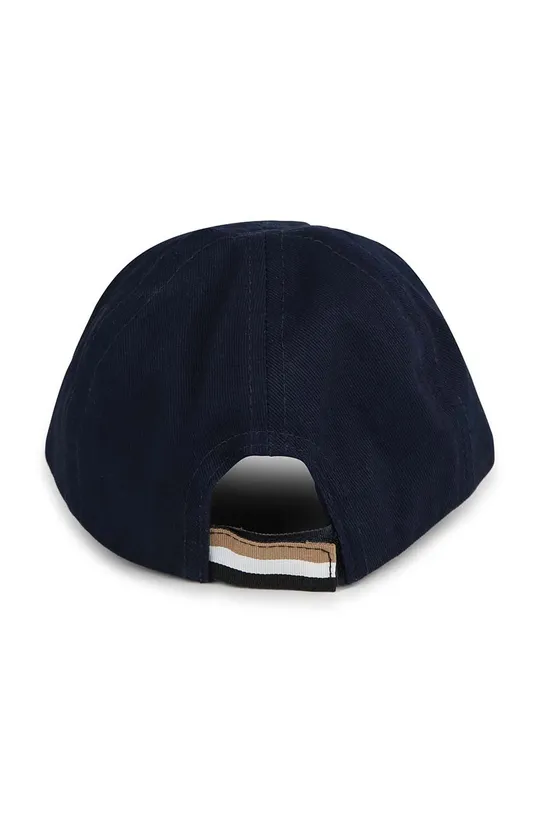 Παιδικό βαμβακερό καπέλο μπέιζμπολ BOSS σκούρο μπλε