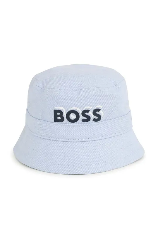 μπλε Παιδικό βαμβακερό καπέλο BOSS Για αγόρια