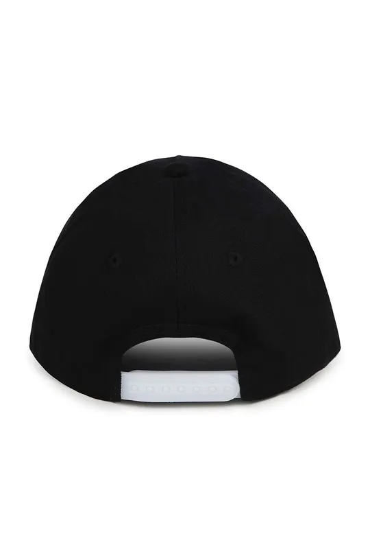BOSS cappello con visiera in cotone bambini nero