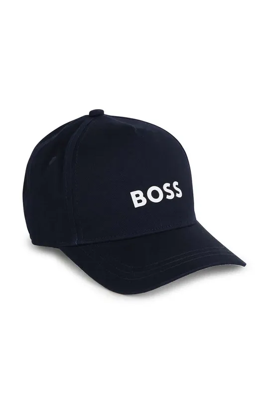 тёмно-синий Детская хлопковая кепка BOSS Для мальчиков
