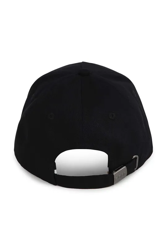 Παιδικό βαμβακερό καπέλο μπέιζμπολ BOSS μαύρο