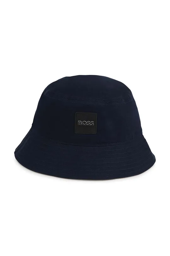 тёмно-синий Детская хлопковая шляпа BOSS Для мальчиков