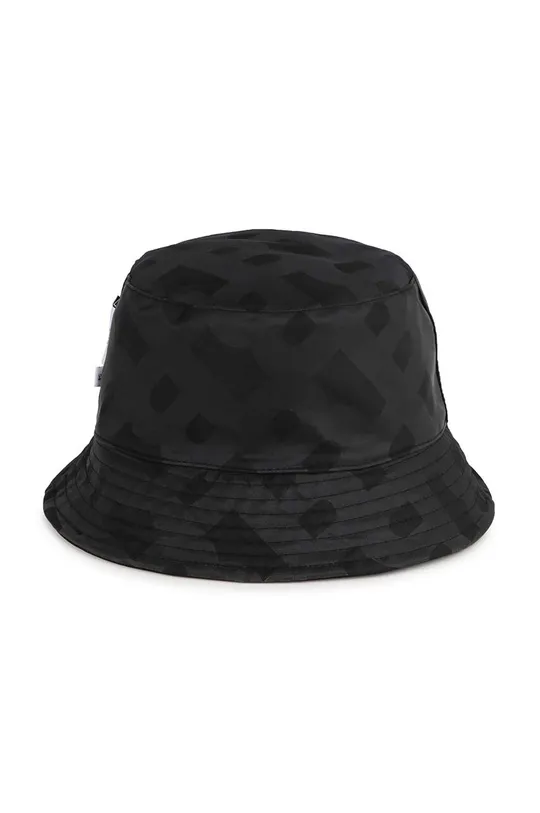 czarny BOSS kapelusz dwustronny dziecięcy