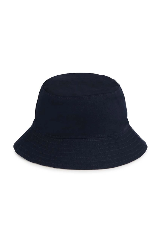 BOSS cappello a doppia faccia in cotone per bambini blu navy