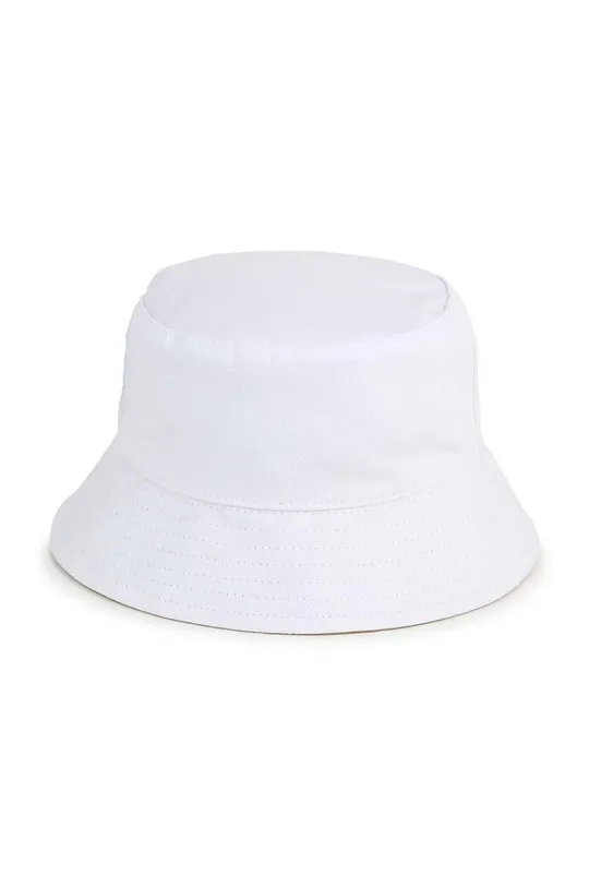 бежевий Дитячий двосторонній бавовняний капелюх BOSS