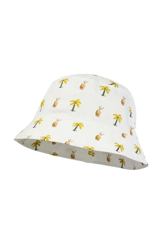 Otroški bombažni klobuk Jamiks KINSLEY rumena