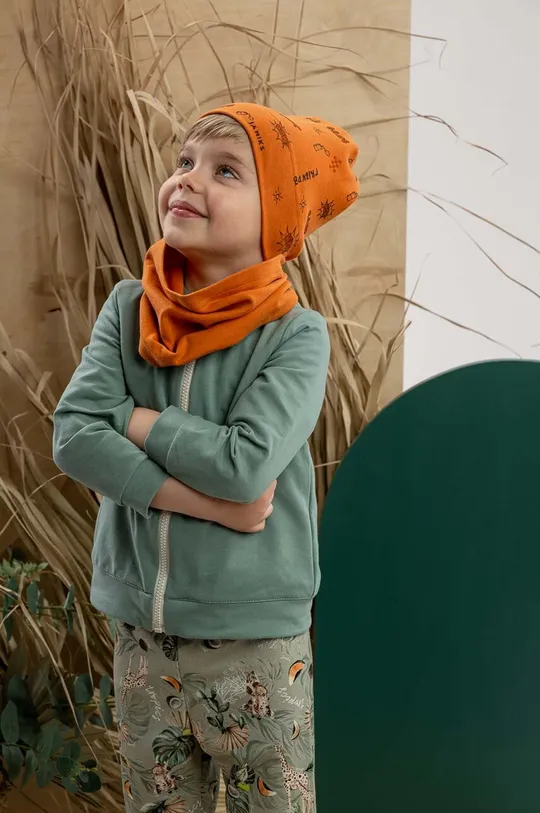 pomarańczowy Jamiks czapka dziecięca LEXUS