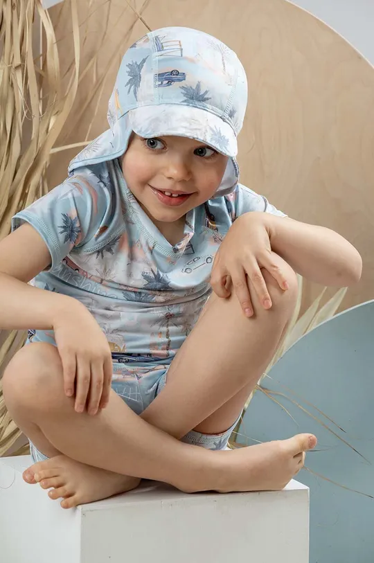 niebieski Jamiks czapka z daszkiem dziecięca