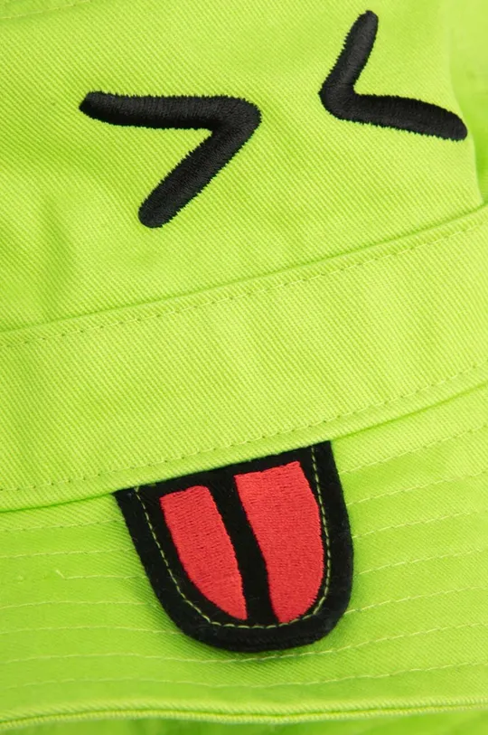 Otroški bombažni klobuk Coccodrillo zelena