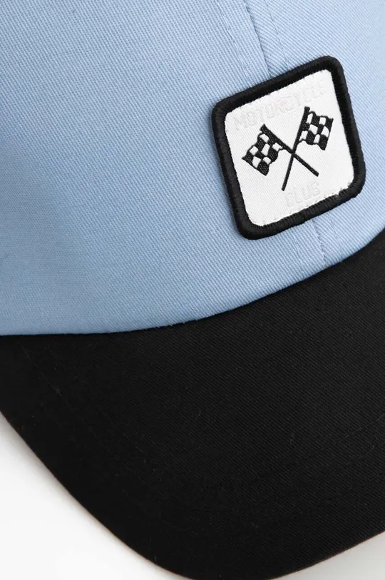 Otroška bombažna bejzbolska kapa Coccodrillo modra