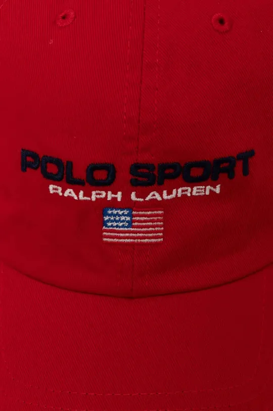 Otroška bombažna bejzbolska kapa Polo Ralph Lauren 100 % Bombaž