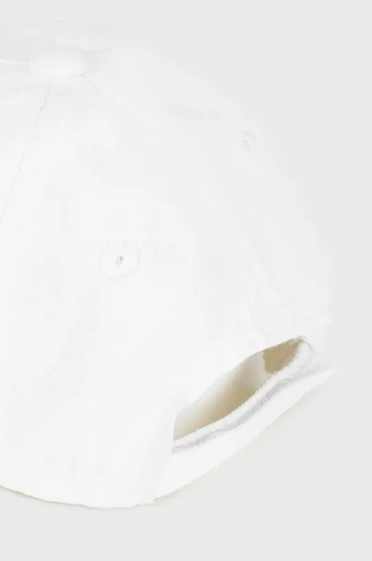 Otroška bombažna bejzbolska kapa Mayoral bela