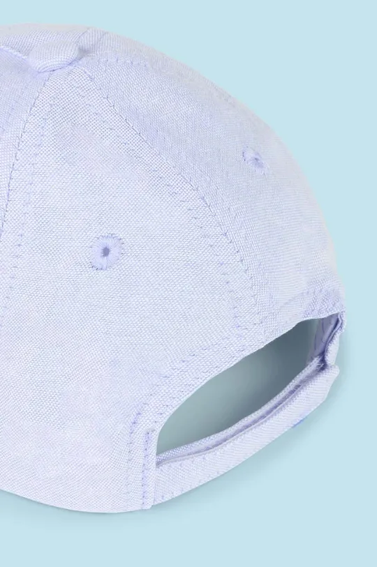 Pamučna kapa sa šiltom za bebe Mayoral plava