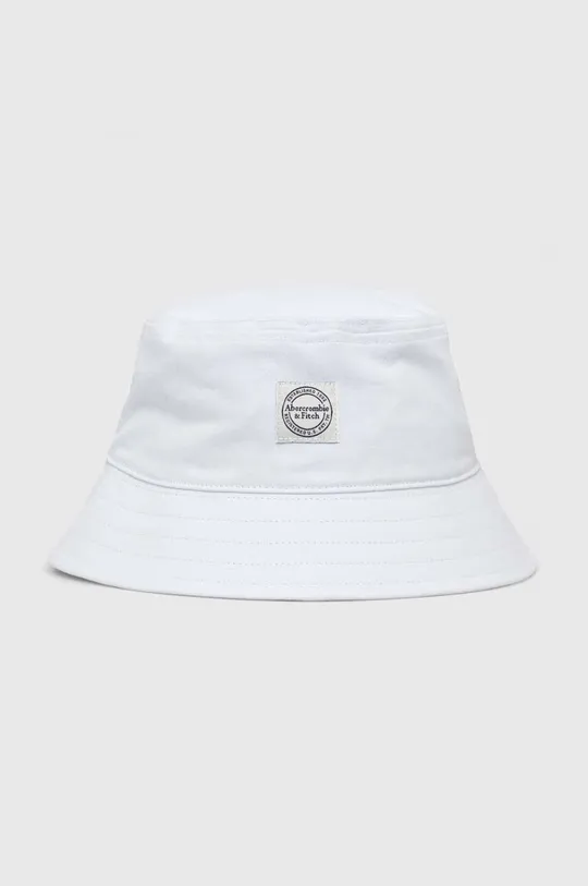 biały Abercrombie & Fitch kapelusz bawełniany Chłopięcy