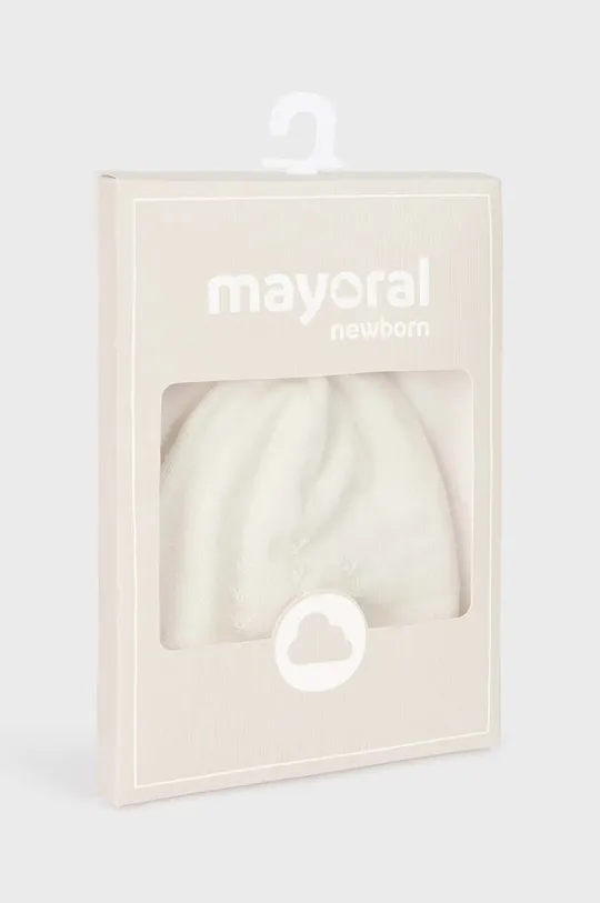 Mayoral Newborn czapka bawełniana niemowlęca 100 % Bawełna