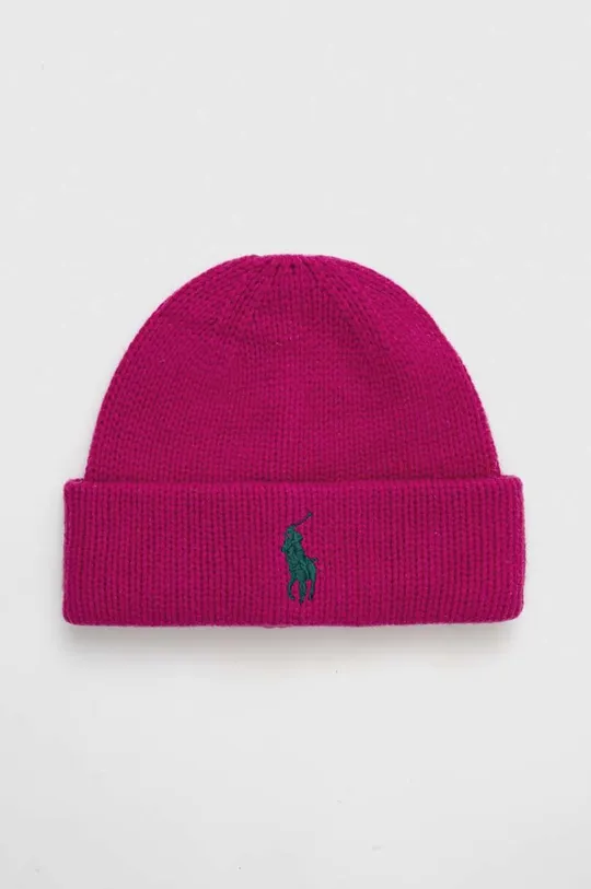 рожевий Вовняна шапка Polo Ralph Lauren Жіночий