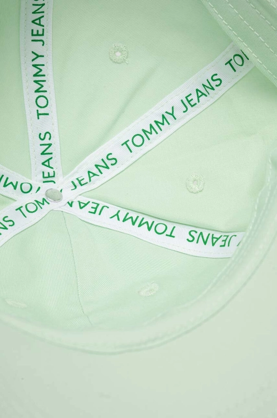 verde Tommy Jeans berretto da baseball in cotone