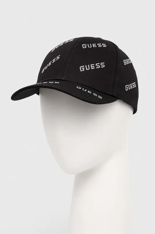 crna Pamučna kapa sa šiltom Guess Ženski
