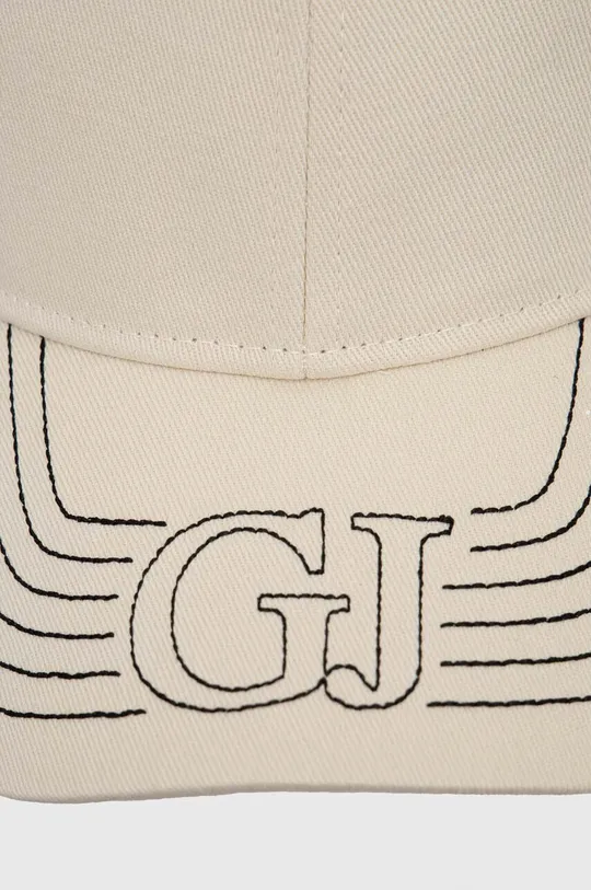 Βαμβακερό καπέλο του μπέιζμπολ Guess μπεζ