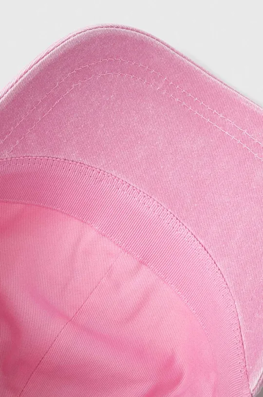 ροζ Βαμβακερό καπέλο του μπέιζμπολ Pinko