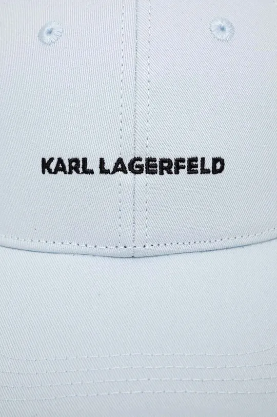 Bavlnená šiltovka Karl Lagerfeld Základná látka: 100 % Bavlna Podšívka: 96 % Polyester, 4 % Bavlna