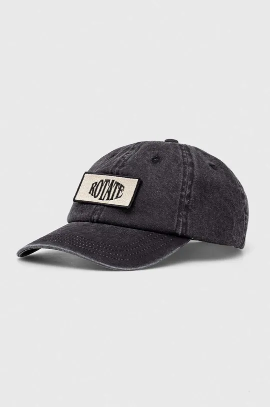 μαύρο Βαμβακερό καπέλο του μπέιζμπολ Rotate Γυναικεία