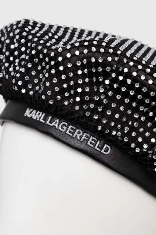 Μπερές Karl Lagerfeld μαύρο
