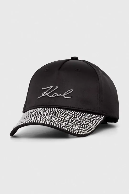 crna Kapa sa šiltom Karl Lagerfeld Ženski