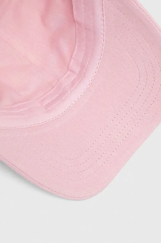 ροζ Βαμβακερό καπέλο του μπέιζμπολ Pepe Jeans