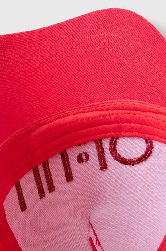 rosa Liu Jo berretto da baseball in cotone