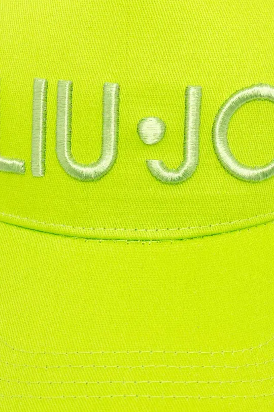 Βαμβακερό καπέλο του μπέιζμπολ Liu Jo πράσινο