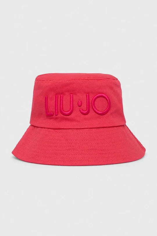 ružová Bavlnený klobúk Liu Jo Dámsky