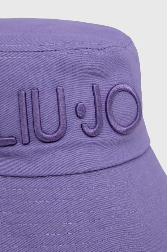 Шляпа из хлопка Liu Jo фиолетовой