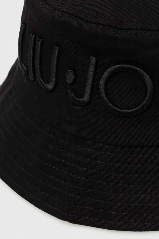 Βαμβακερό καπέλο Liu Jo μαύρο