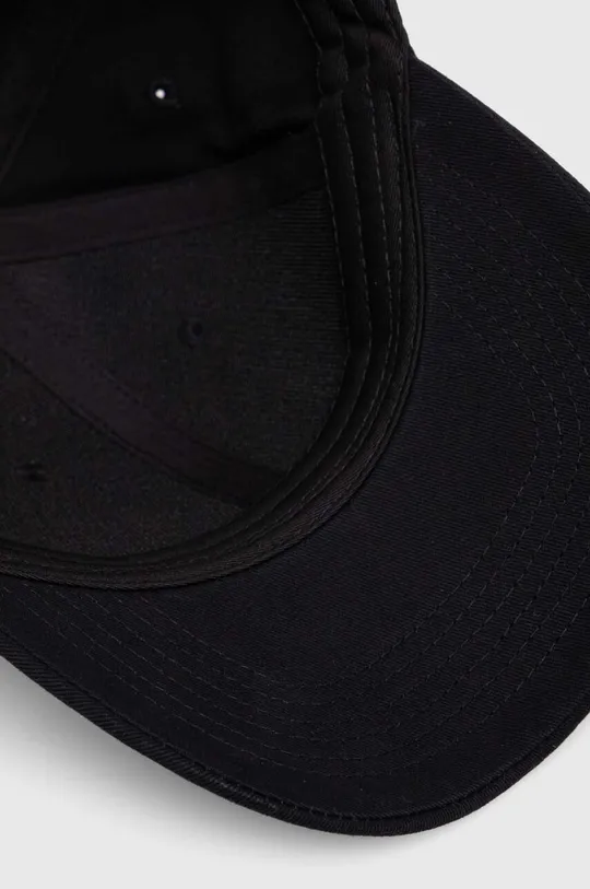 czarny IRO czapka z daszkiem bawełniana