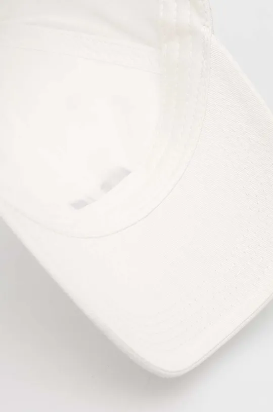 λευκό Βαμβακερό καπέλο του μπέιζμπολ MSGM