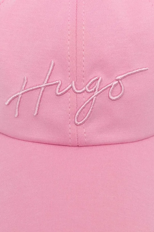 HUGO baseball sapka rózsaszín