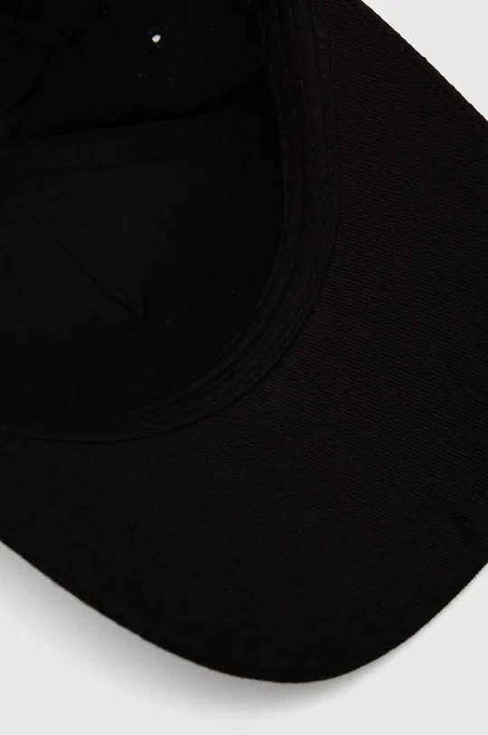 czarny Guess czapka z daszkiem bawełniana RHINESTONES