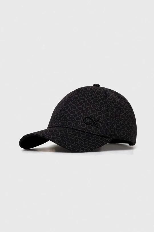 črna Bombažna bejzbolska kapa Calvin Klein Ženski